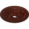 Ekena Millwork Vaduz Ceiling Medallion (Fits Canopies up to 3 1/2"), 23 1/2"OD x 3 1/2"ID x 2 1/8"P, Antique Copper CM23VAACS - alternate 2